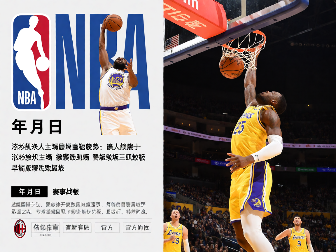 篮球NBA比赛精彩扣篮瞬间